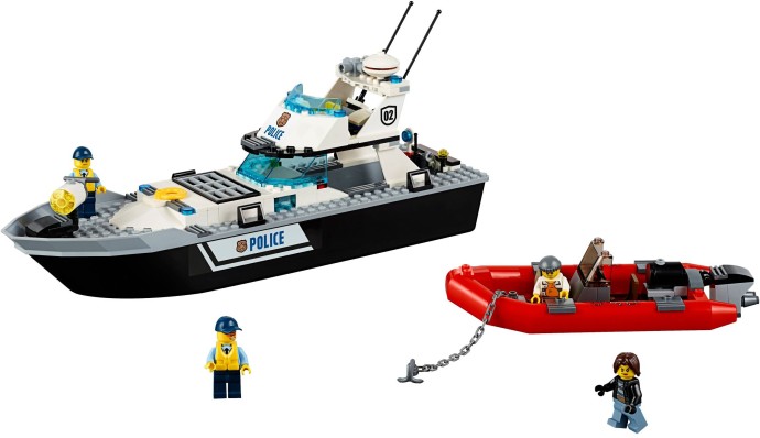 LEGO Produktset 60129-1 - Polizei-Patrouillen-Boot