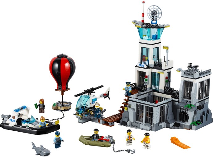 LEGO Produktset 60130-1 - Polizeiquartier auf der Gefängnisinsel
