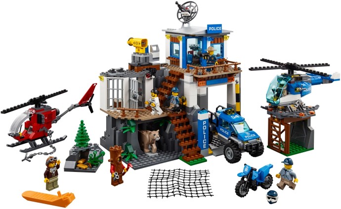 LEGO Produktset 60174-1 - Mountain Police Headquarters