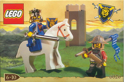 LEGO Produktset 6026-1 -  6026 - König Richard, 19 Teile