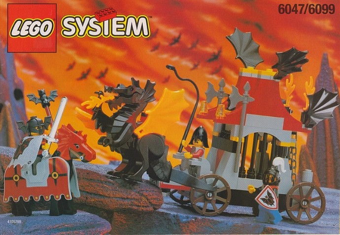 LEGO Produktset 6047-1 -  System Burg 6047 Kutsche der bitterbösen Buben