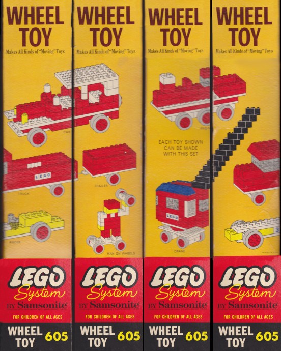 LEGO Produktset 605-4 - Wheel Toy