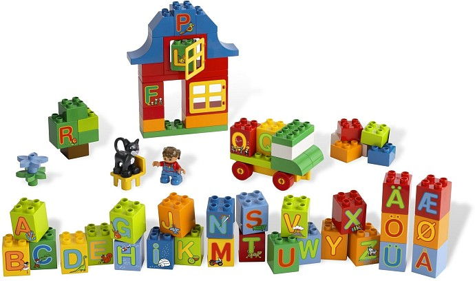 LEGO Produktset 6051-1 - LEGO® DUPLO® Buchstaben-Lernspiel-Set