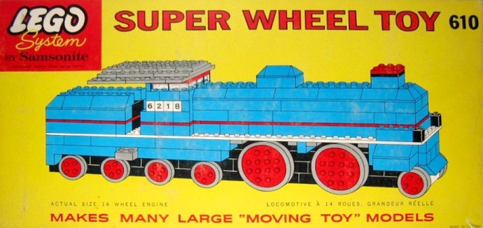 LEGO Produktset 610-3 - Super Wheel Toy Set (long box version)