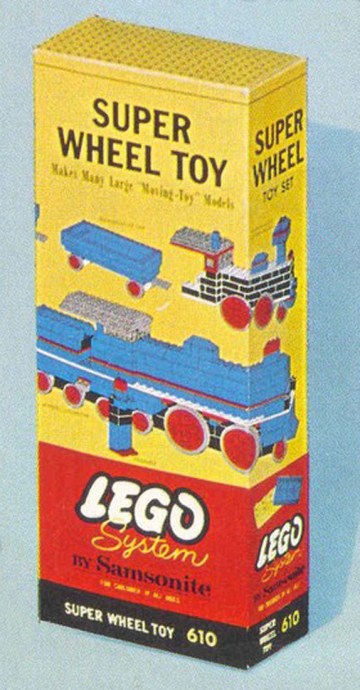 LEGO Produktset 610-4 - Super Wheel Toy Set (tall box version)