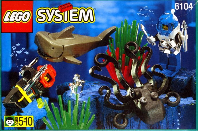 LEGO Produktset 6104-1 -  System Aquanauts 6104 Aquazone Ergänzungsset