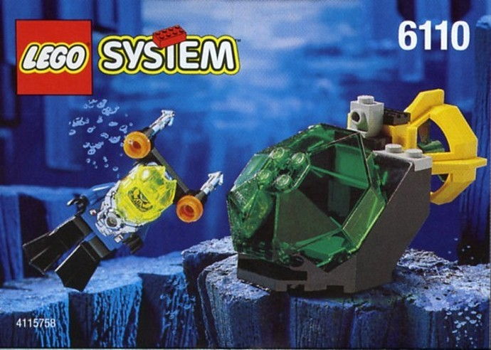 LEGO Produktset 6110-1 -  System Aquanauts 6110 Aquaprotector