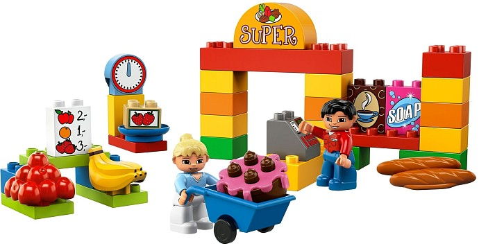 LEGO Produktset 6137-1 - Mein erster LEGO® DUPLO® Supermarkt