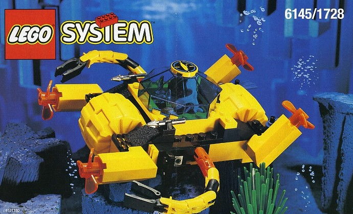 LEGO Produktset 6145-1 -  System Aquanauts 6145 Amphibienwalze