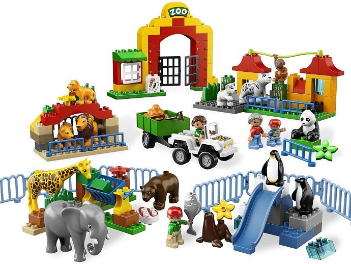 LEGO Produktset 6157-1 - Großer Stadtzoo