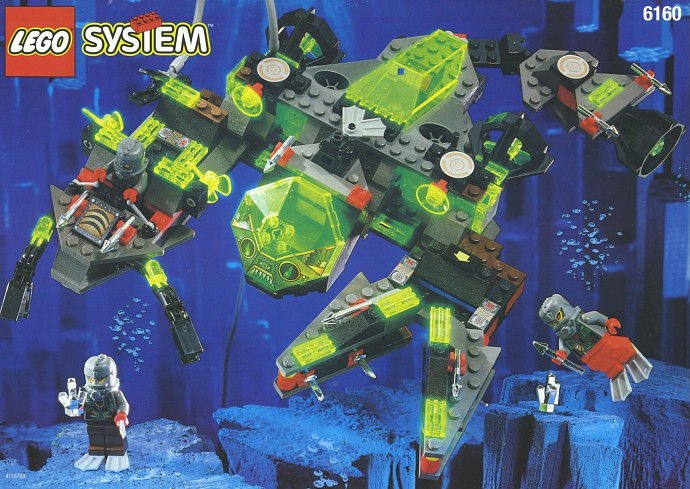 LEGO Produktset 6160-1 -  System Stingrays 6160 Lobster