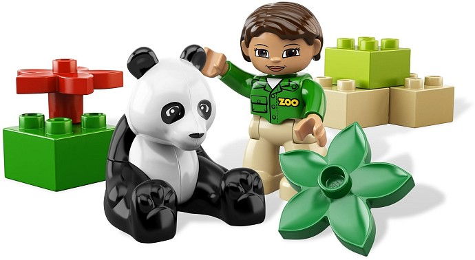 LEGO Produktset 6173-1 - Pandabär