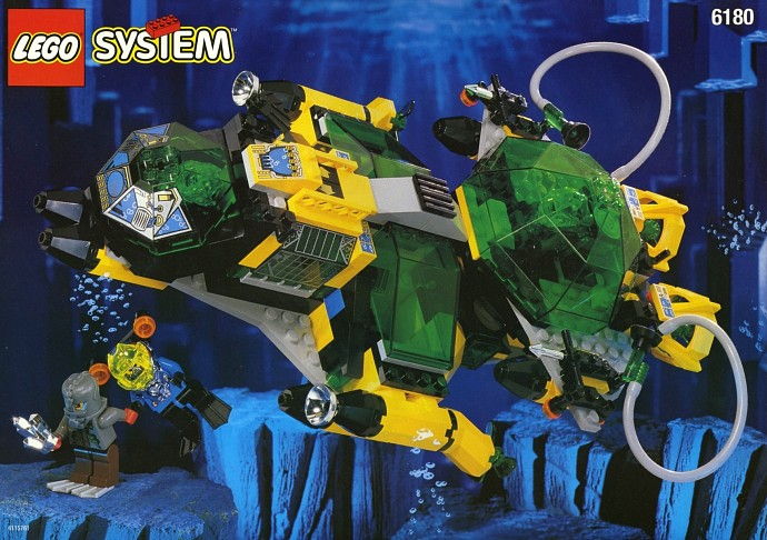 LEGO Produktset 6180-1 -  System Aquanauts 6180 Aqua-Voyager