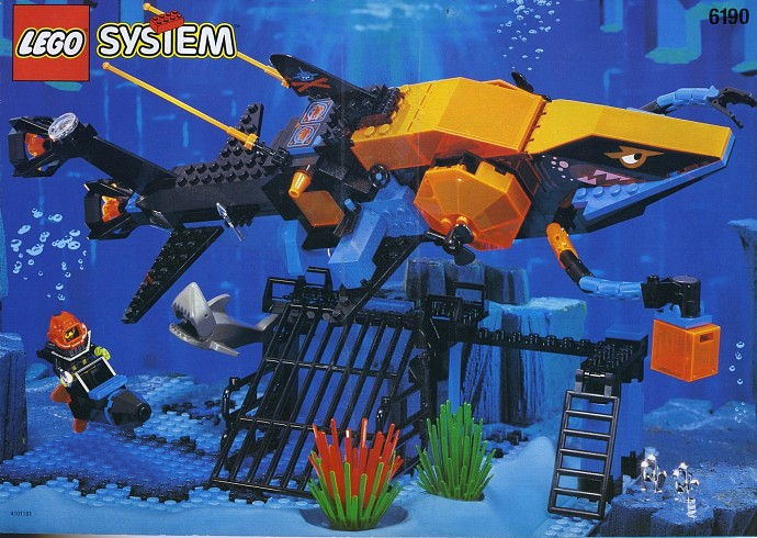 LEGO Produktset 6190-1 -  System Aquasharks 6190 Skorpion