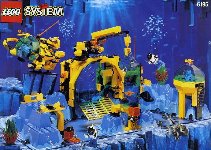 LEGO Produktset 6195-1 -  6195 NEPTUN DISCOVERY LAB