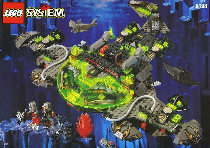 LEGO Produktset 6198-1 -  System Stingrays 6198 Super Rochen