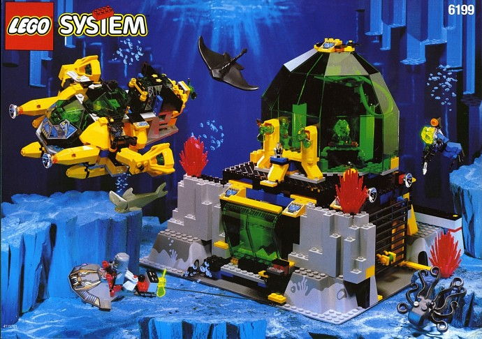 LEGO Produktset 6199-1 -  System Aquanauts 6199 Aqua-Dome