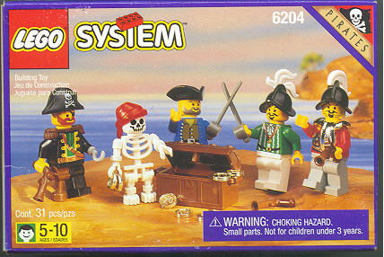 LEGO Produktset 6204-1 - Buccaneers