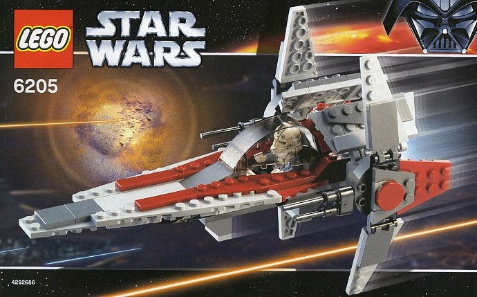 LEGO Produktset 6205-1 -  Star Wars 6205 V-Wing Fighter