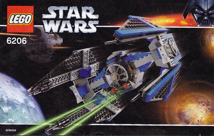 LEGO Produktset 6206-1 -  Star Wars 6206 TIE Interceptor