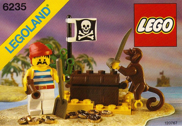 LEGO Produktset 6235-1 - Buried Treasure