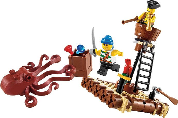 LEGO Produktset 6240-1 -  Piraten 6240 - Piraten-Floß