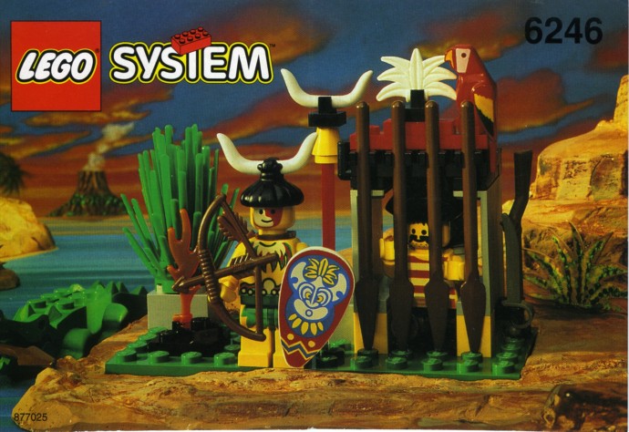 LEGO Produktset 6246-1 -  System Insulaner 6246 Tropenkerker