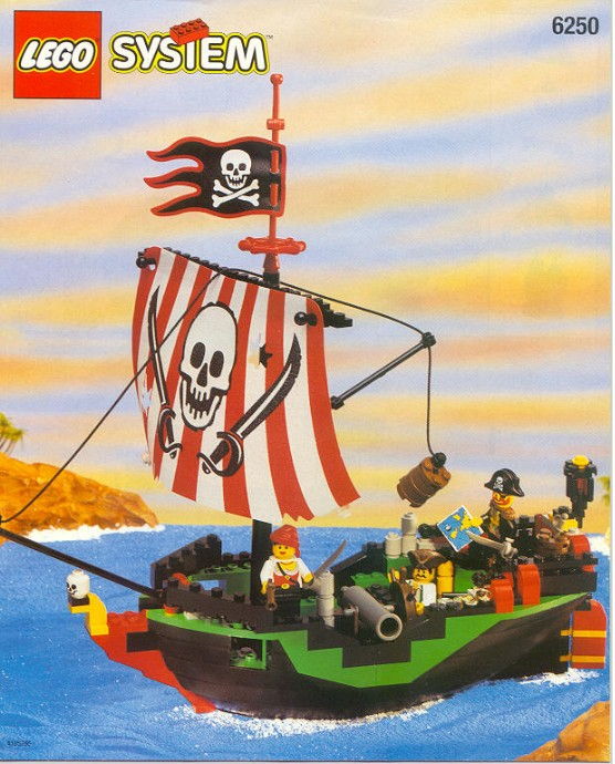 LEGO Produktset 6250-1 - Cross Bone Clipper