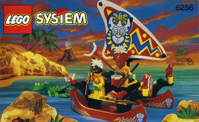 LEGO Produktset 6256-1 -  System Insulaner 6256 Zwillingskanu