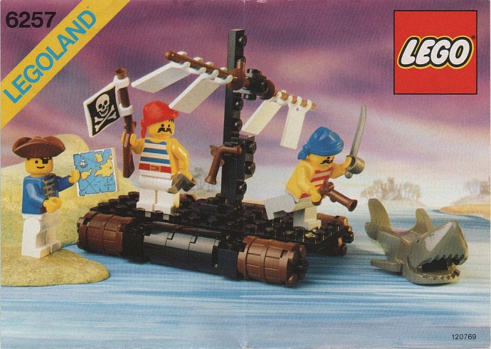 LEGO Produktset 6257-1 -  System Piraten 6257 Piratenspähtrupp