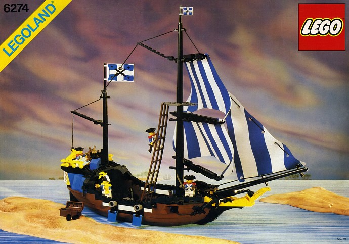 LEGO Produktset 6274-1 -  Gouverneurskogge - 6274