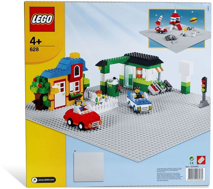 LEGO Produktset 628-1 - Bauplatte Asphalt