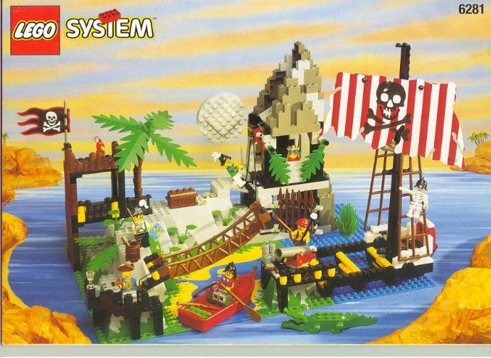 LEGO Produktset 6281-1 - Pirates Perilous Pitfall