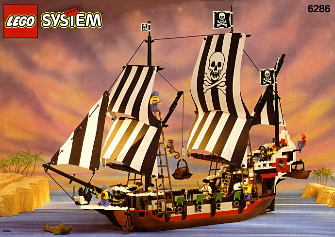 LEGO Produktset 6286-1 - Skulls Eye Schooner