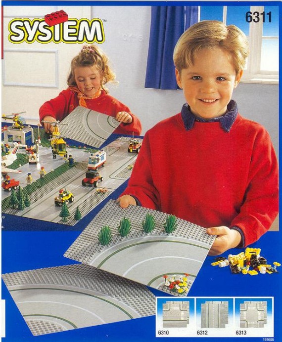 LEGO Produktset 6311-1 -  System Ergänzungen 6311 Kurven