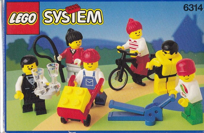 LEGO Produktset 6314-1 -  System Ergänzungen 6314 6 Figuren