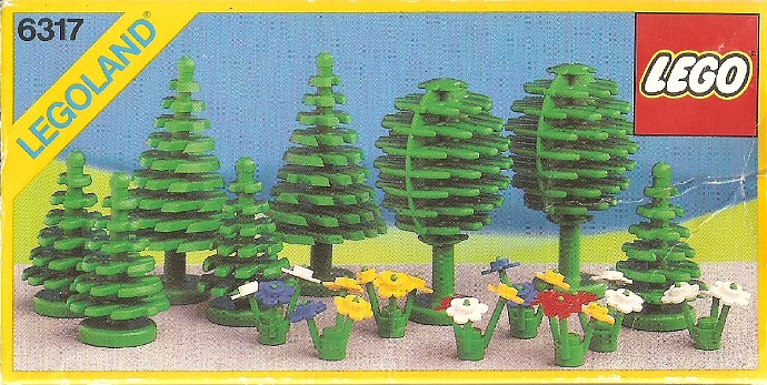 LEGO Produktset 6317-1 - Trees and Flowers