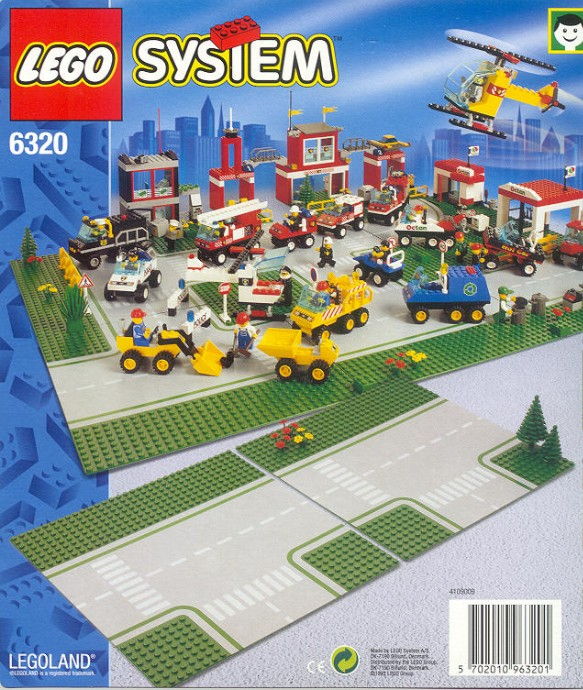 LEGO Produktset 6320-1 -  System Stadt 6320 T-Kreuzungen
