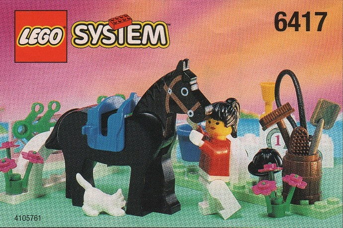 LEGO Produktset 6417-1 -  System Paradisa 6417 Springreiten