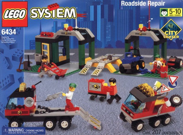LEGO Produktset 6434-1 -  6434 Roadside Repair Auto Werkstatt