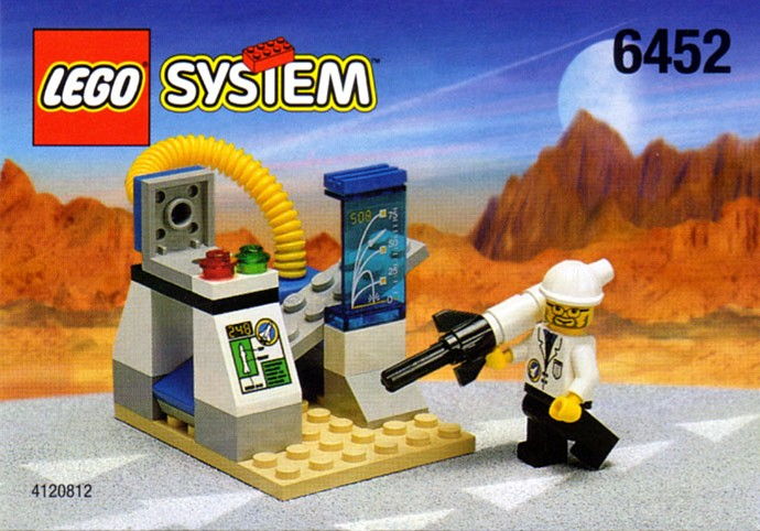 LEGO Produktset 6452-1 -  System 6452 Space Port Raketen-Testlabor