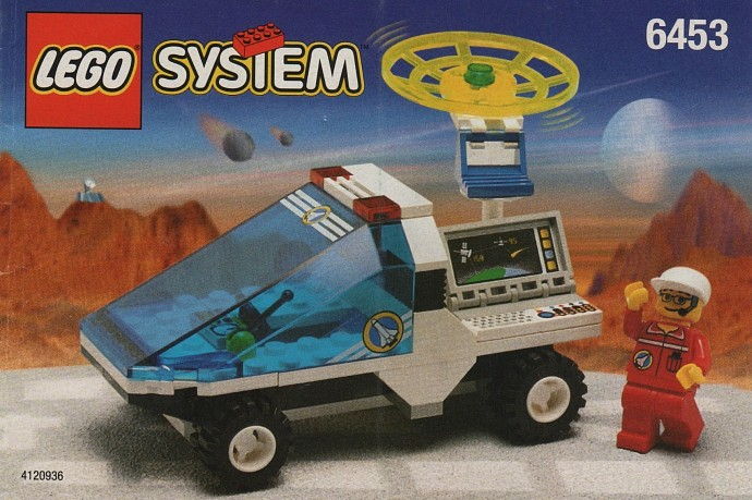 LEGO Produktset 6453-1 -  System 6453 Space Port Radarmobil