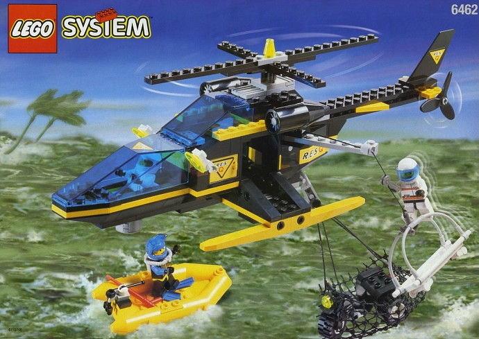 LEGO Produktset 6462-1 -  6462 Res-Q Rettungshubschrauber