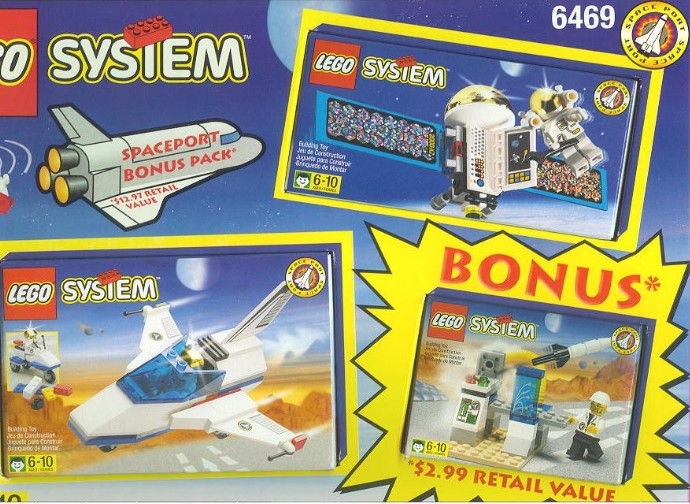 LEGO Produktset 6469-1 - Space Port Value Pack