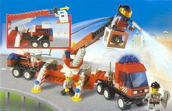 LEGO Produktset 6477-1 -  6477 - Feuerwehr Lift-Truck, 110 Teile