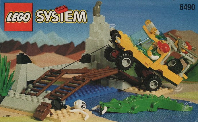 LEGO Produktset 6490-1 -  System Stadt 6490 Wüstenflitzer