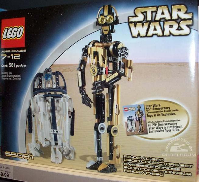 LEGO Produktset 65081-1 -  Star Wars 65081 C-3PO & R2-D2