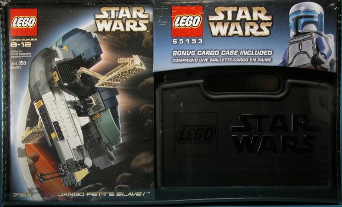 LEGO Produktset 65153-1 - Jango Fetts Slave I with Bonus Cargo Case