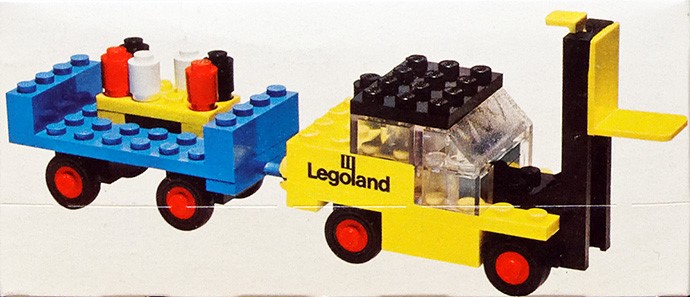 LEGO Produktset 652-2 - Forklift with Trailer