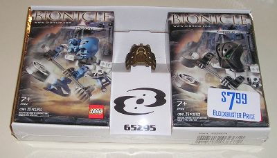 LEGO Produktset 65295-1 - Bionicle twin-pack with gold mask